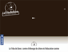 Tablet Screenshot of latribudedana.com